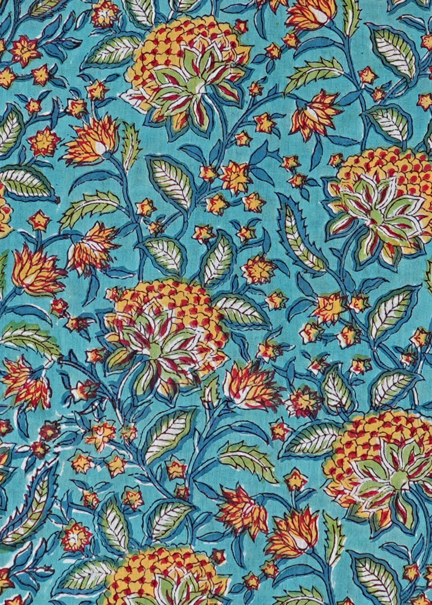 Vibrant Florals Intricate Design Multicolor Shirt
