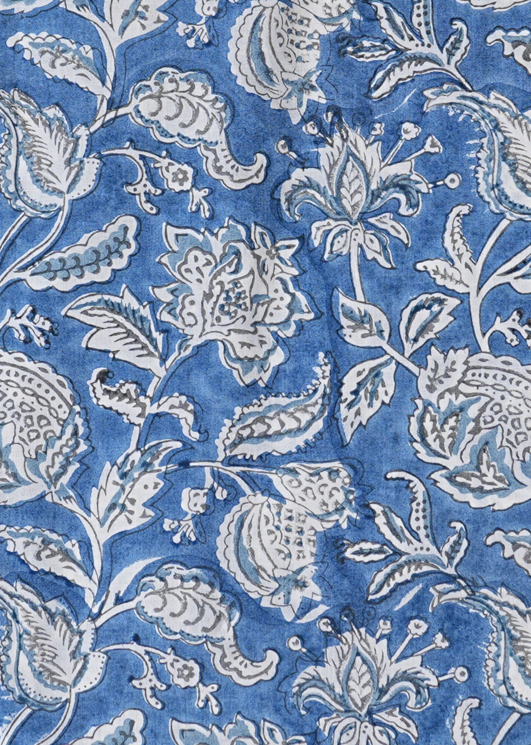 Make a Statement - Blue Floral Pattern Shirt