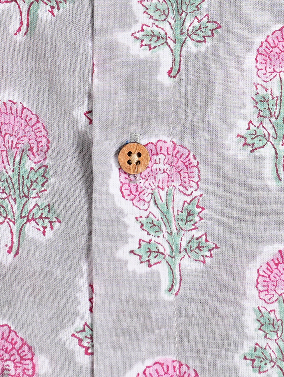 Stylish Blooms Floral Pink Motif Shirt