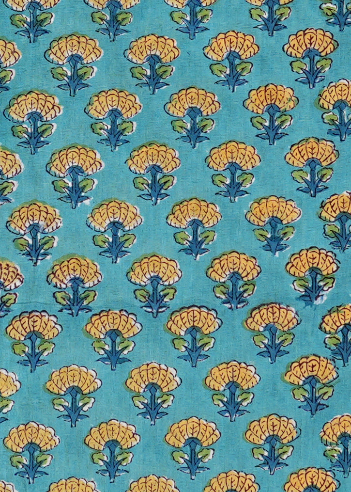 Floral Fusion Trendylook Mustard Floral Shirt