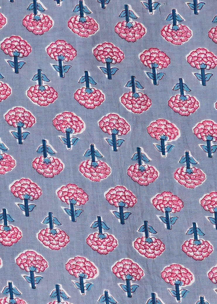 Floral Charm with a Stylish Pink Flower Shirt