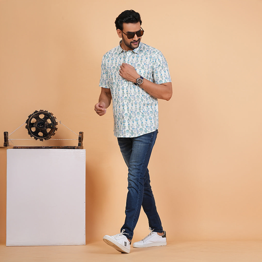 Jaipur Colors Fish Delight Shirt