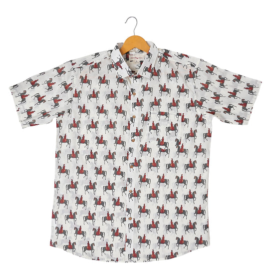 Riding into Style Horseback Heritage Shirt
