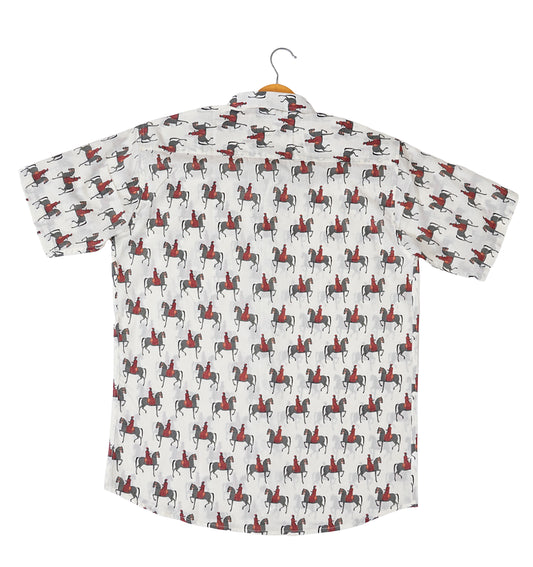 Riding into Style Horseback Heritage Shirt