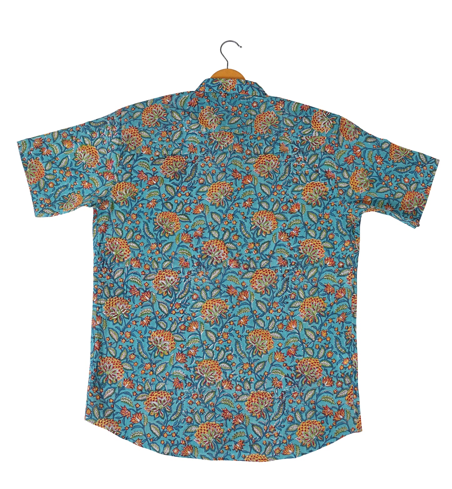 Vibrant Florals Intricate Design Multicolor Shirt