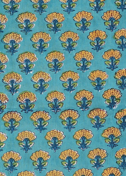 Floral Fusion Trendylook Mustard Floral Shirt
