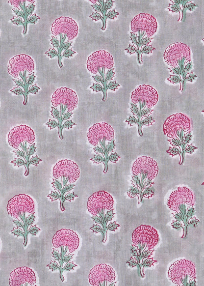 Stylish Blooms Floral Pink Motif Shirt