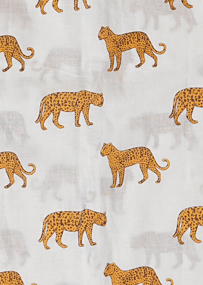 Spotted Elegance Leopard Design Shirt