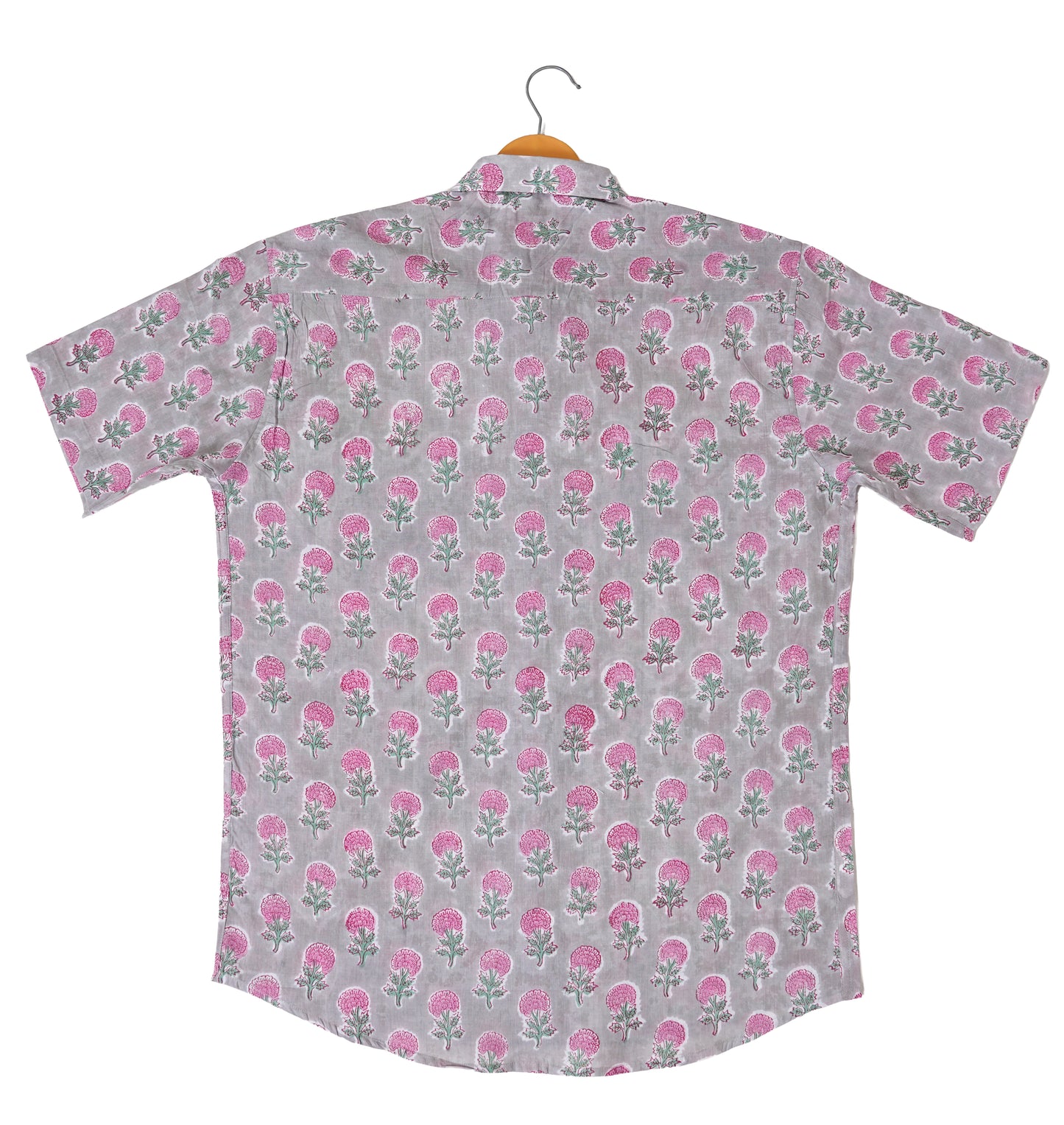 Stylish Blooms Floral Pink Motif Shirt
