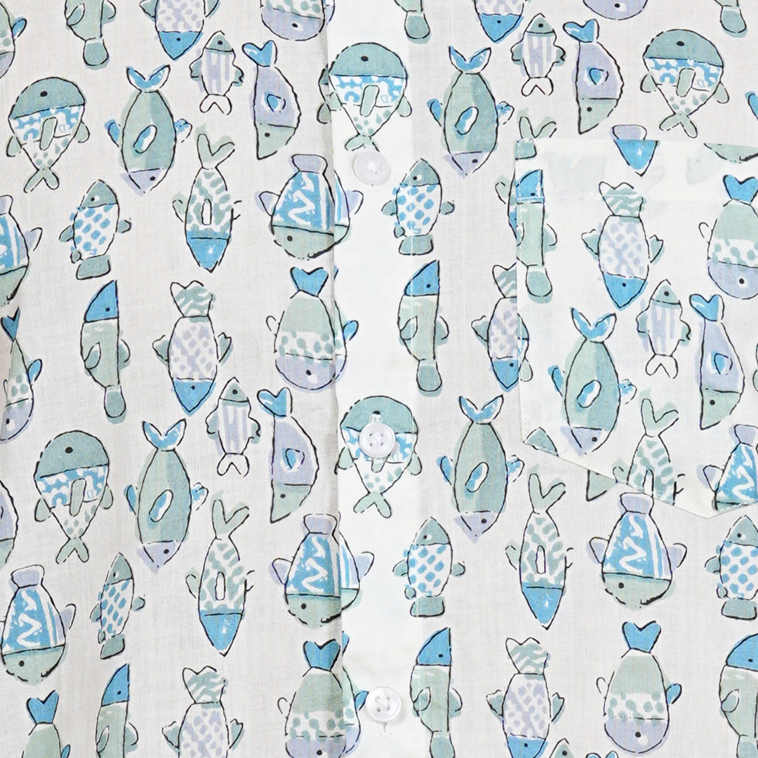 Jaipur Colors Fish Delight Shirt