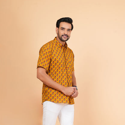 Mustard floral delight Shirt