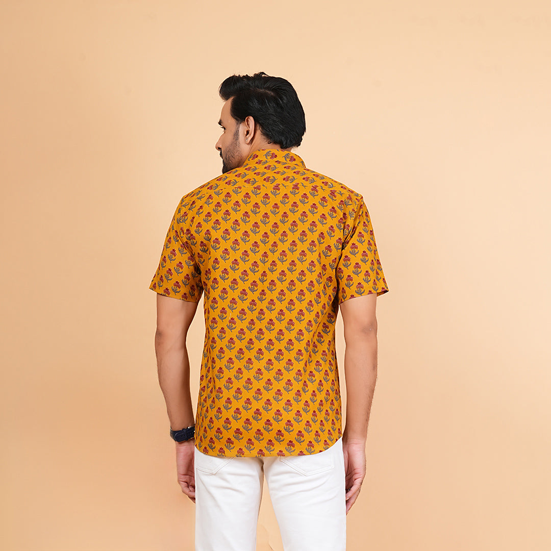 Mustard floral delight Shirt