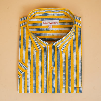 Handblock  Desert Sun Shirt