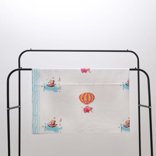 Kid Hot Air Balloon Handblock Towel